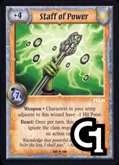 Staff of Power - Foil